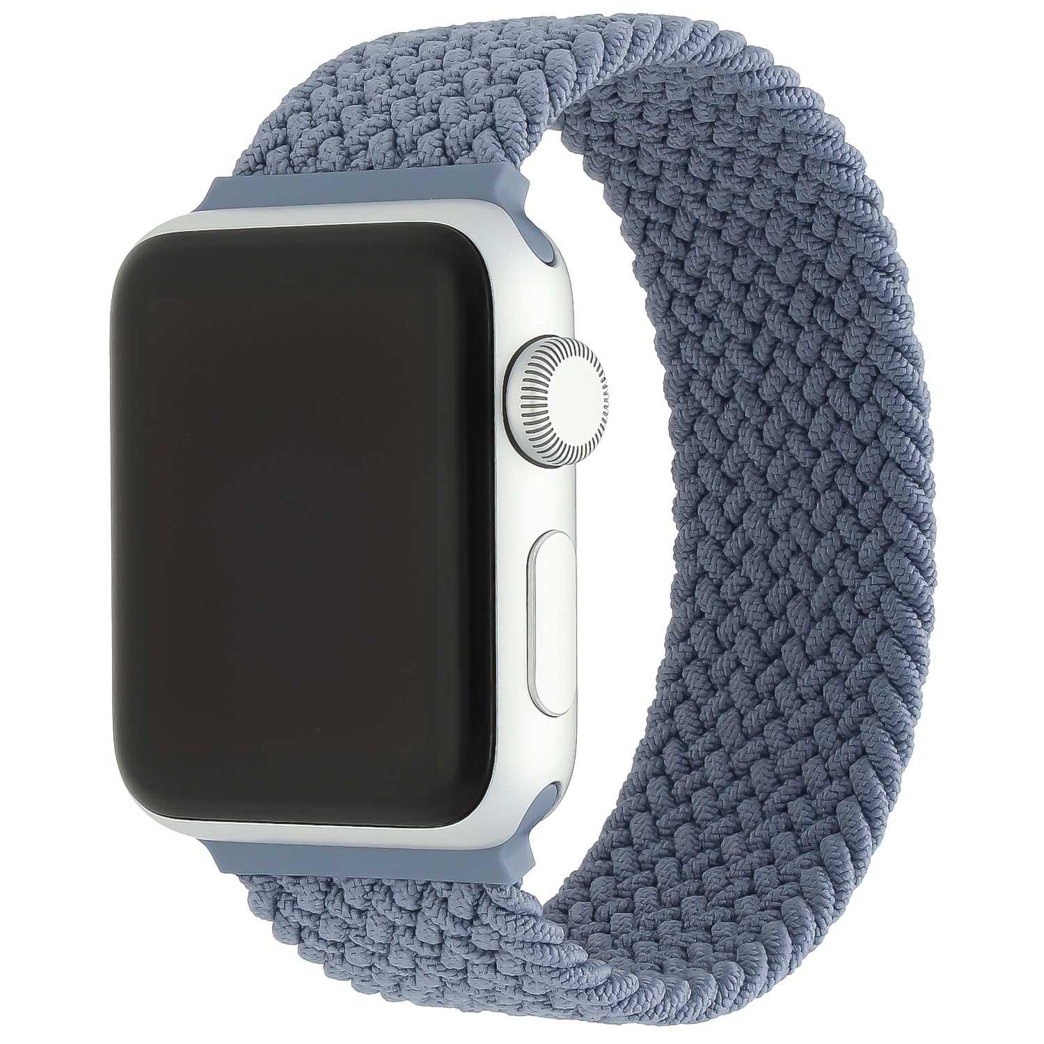 Apple Watch Armband – Nylon – Geflochten Solo Loop – Schiefer