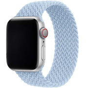 Apple Watch Armband Onyx – geflochten – Solo Loop – Nylon – Hellblau
