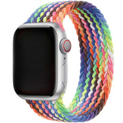 Apple Watch Armband Onyx – geflochten – Solo Loop – Nylon – Pride Edition 2024