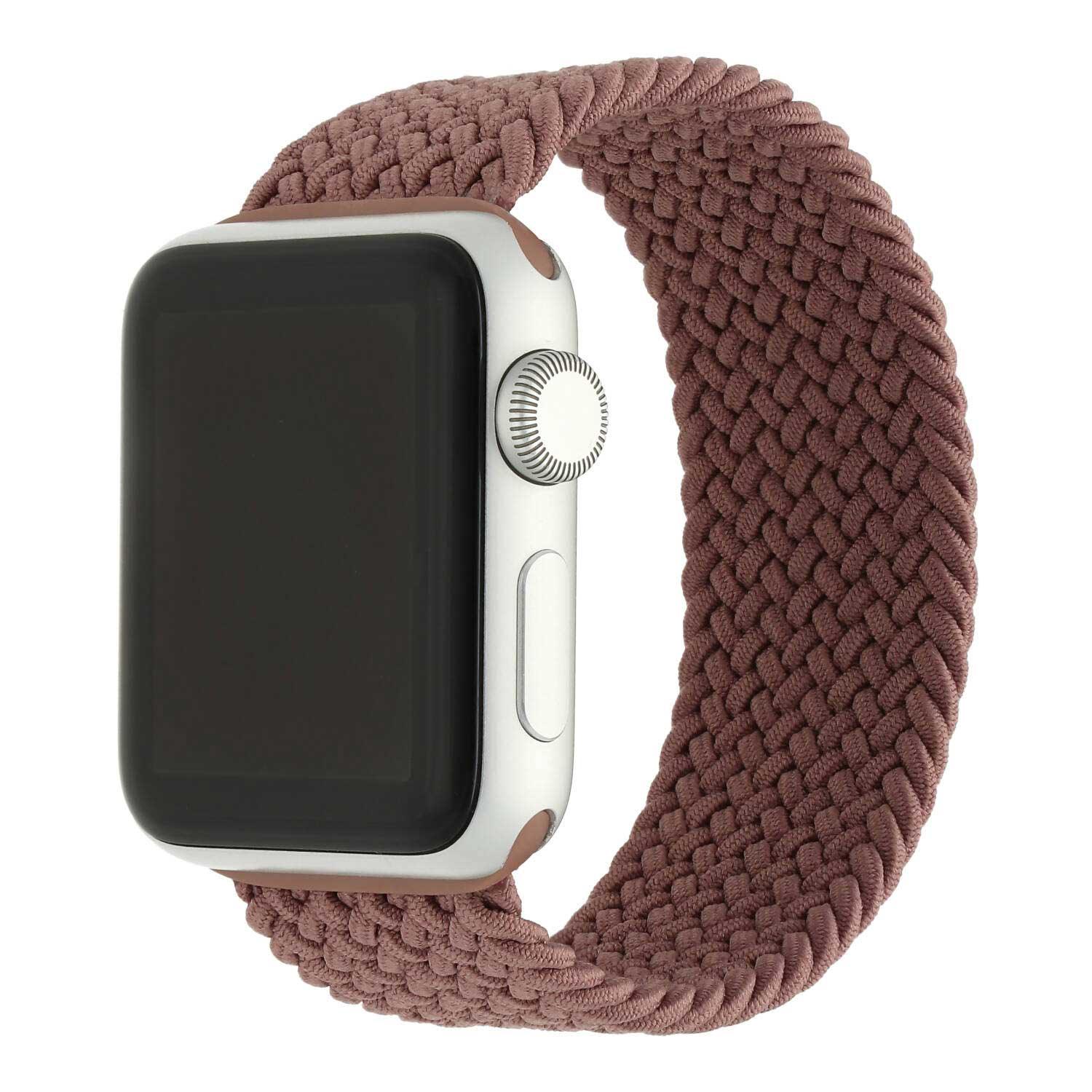 Apple Watch Armband Onyx – geflochten – Solo Loop – Nylon – Smoke Purple