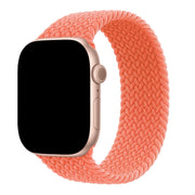 Apple Watch Armband Onyx – geflochten – Solo Loop – Nylon – Tangerine