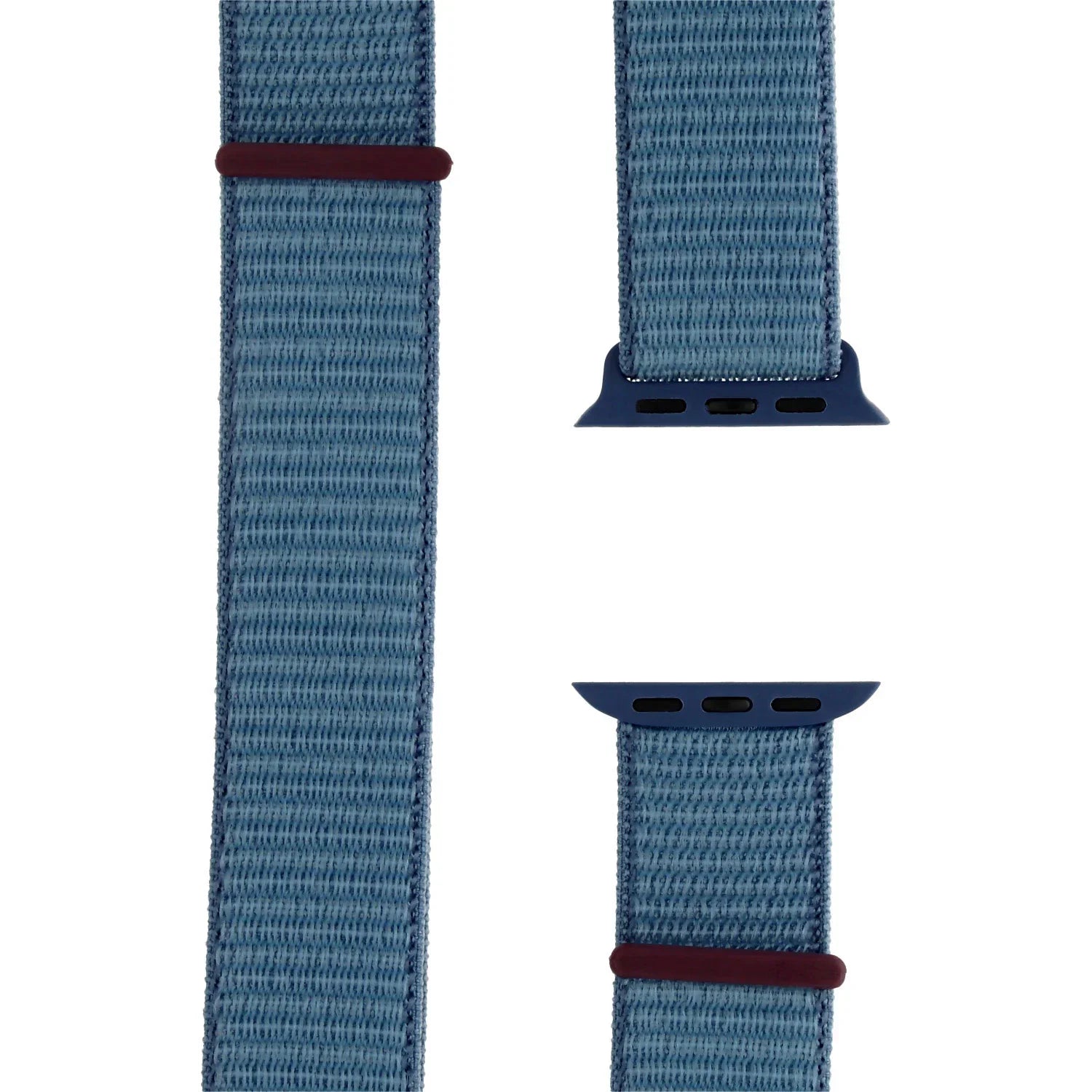 Apple Watch Armband Nexora - gewebt - Nylon - Winterblau