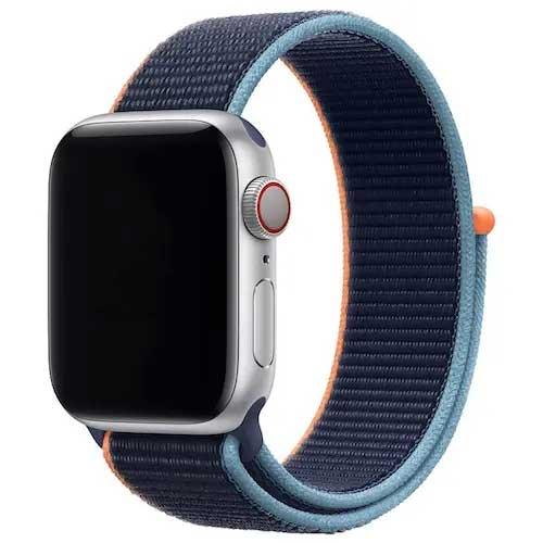 Apple Watch Armband – gewebt – Nylon – Tiefsee