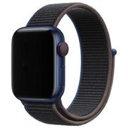 Apple Watch Armband – gewebt – Nylon – Holzkohle