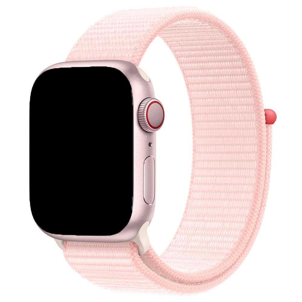 Apple Watch Armband Nexora - gewebt - Nylon - Hellrosa