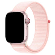 Apple Watch Armband Nexora - gewebt - Nylon - Hellrosa