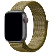 Apple Watch Armband Osvo – gewebt – Nylon – Olivschiefer