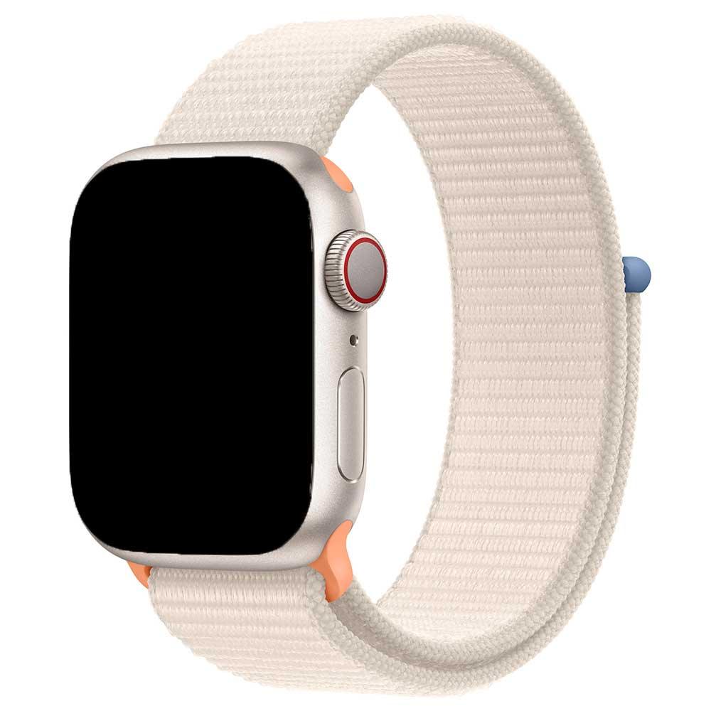 Apple Watch Armband Nexora – gewebt – Nylon – Sternenlicht Orange