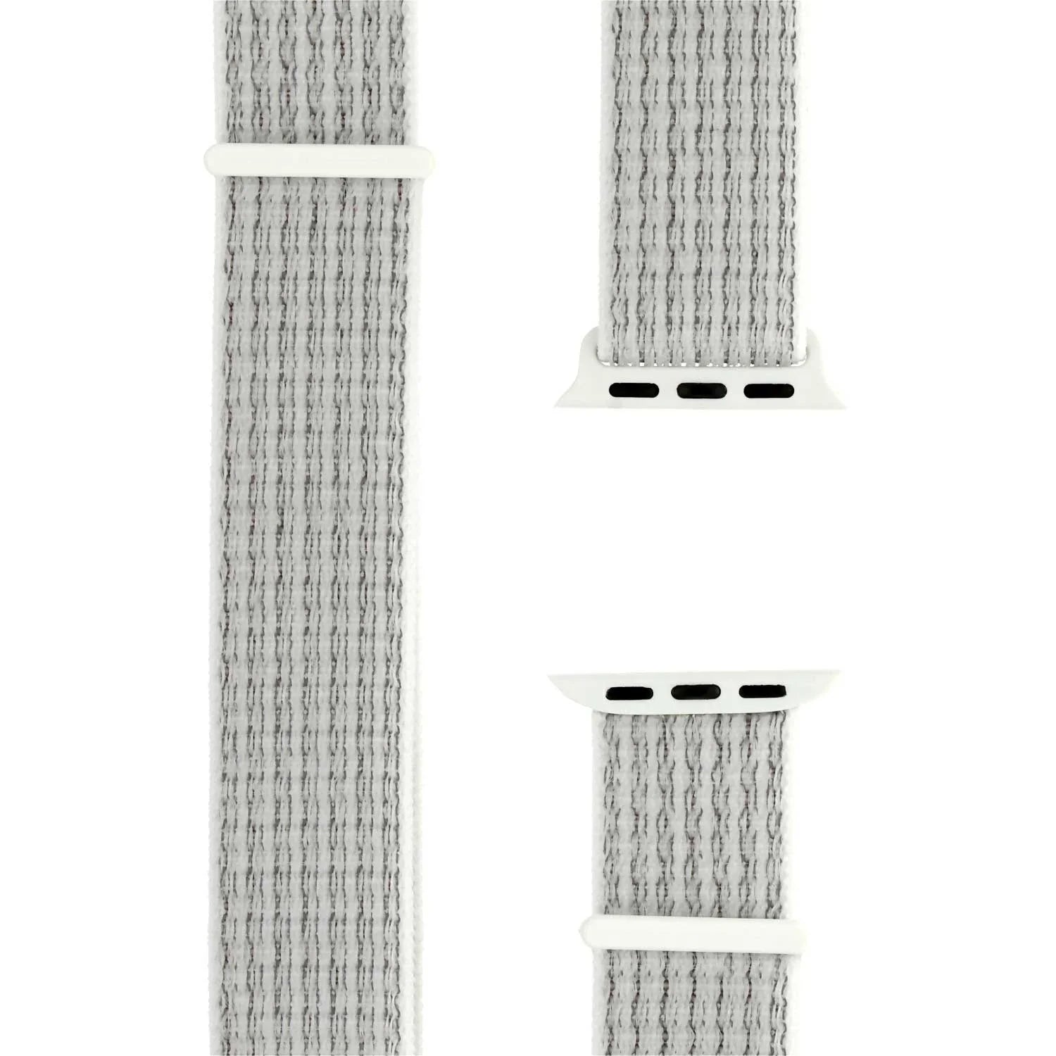 Apple Watch Armband Osvo - gewebt - Nylon - Top Weiß