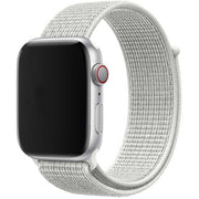 Apple Watch Armband Osvo - gewebt - Nylon - Top Weiß