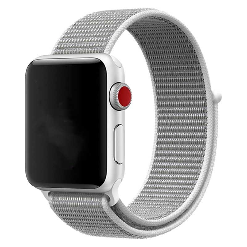Apple Watch Armband Flyne - gewebt - Nylon - Muschel