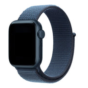 Apple Watch Armband Flyne - gewebt - Nylon - Ankerblau