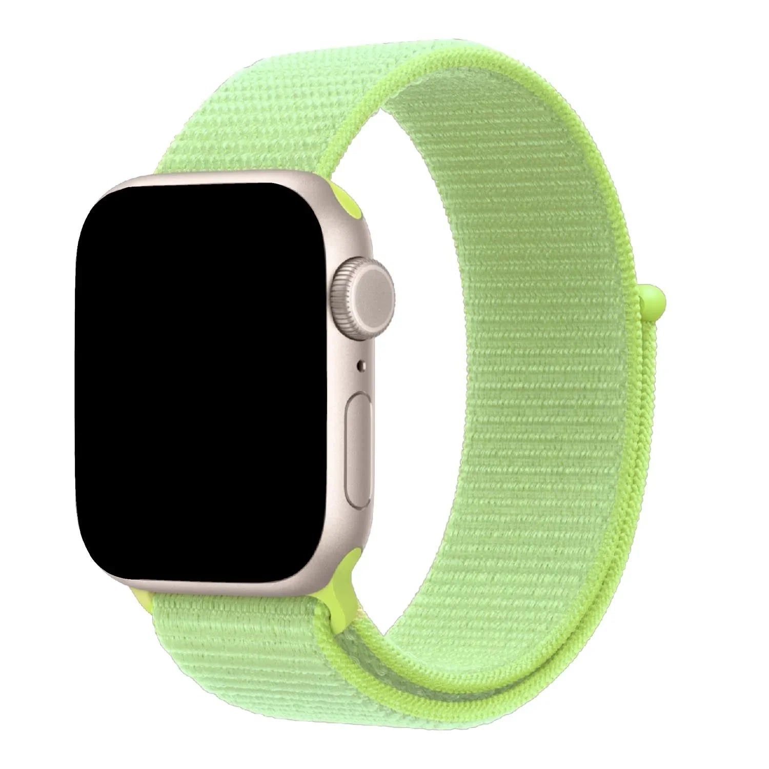 Apple Watch Armband Flyne - gewebt - Nylon - Neongelb
