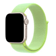 Apple Watch Armband Flyne - gewebt - Nylon - Neongelb