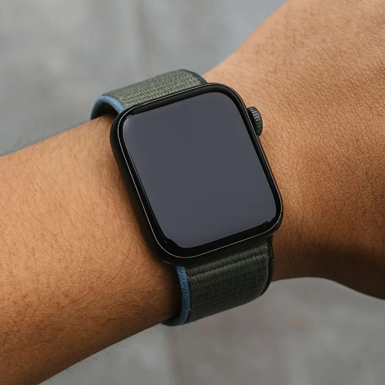 Apple Watch Armband – gewebt – Nylon – Inverness Grün