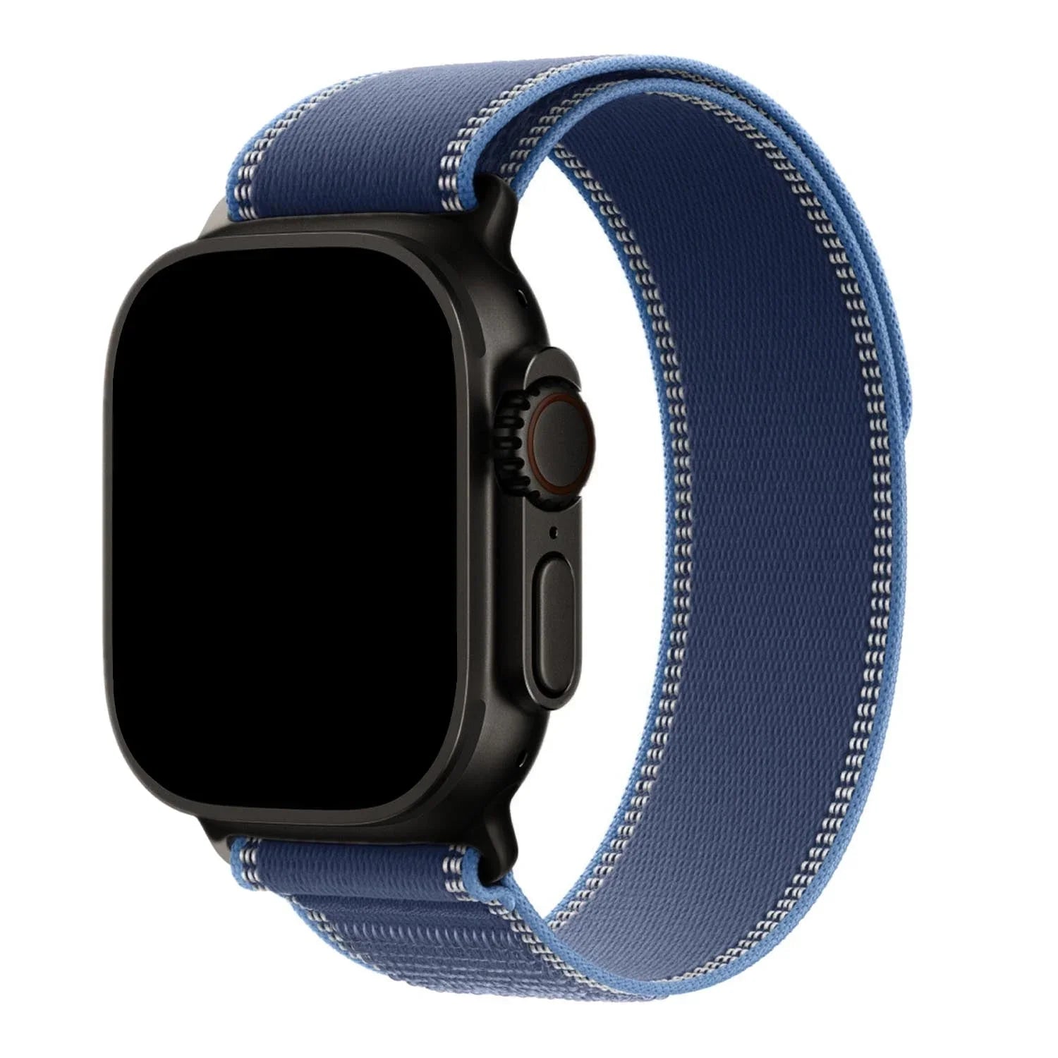 Apple Watch Armband Trail – Nylon – Blau – Hellblau – Schwarz