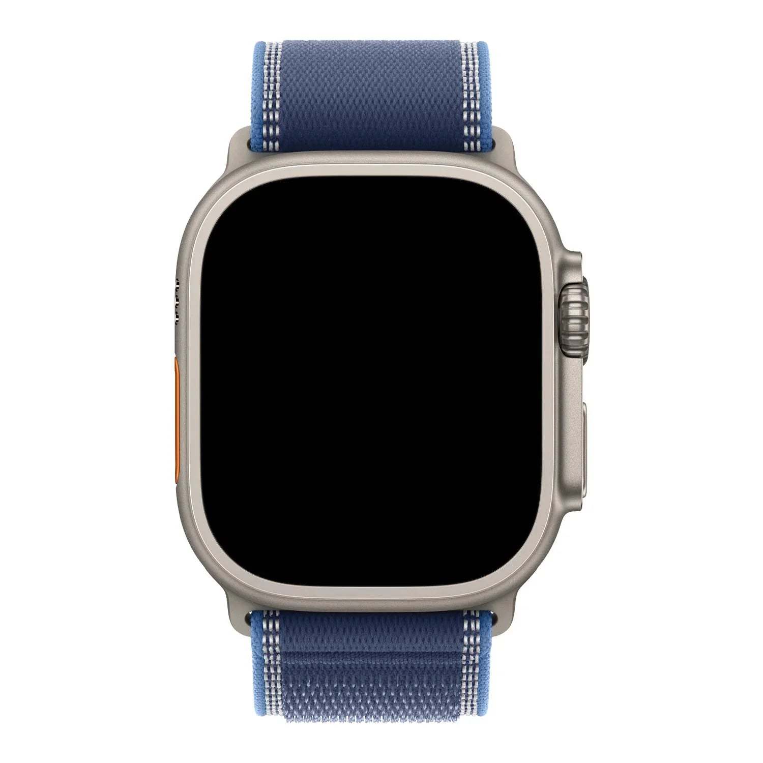 Apple Watch Armband Trail – Nylon – Blau – Hellblau – Silber