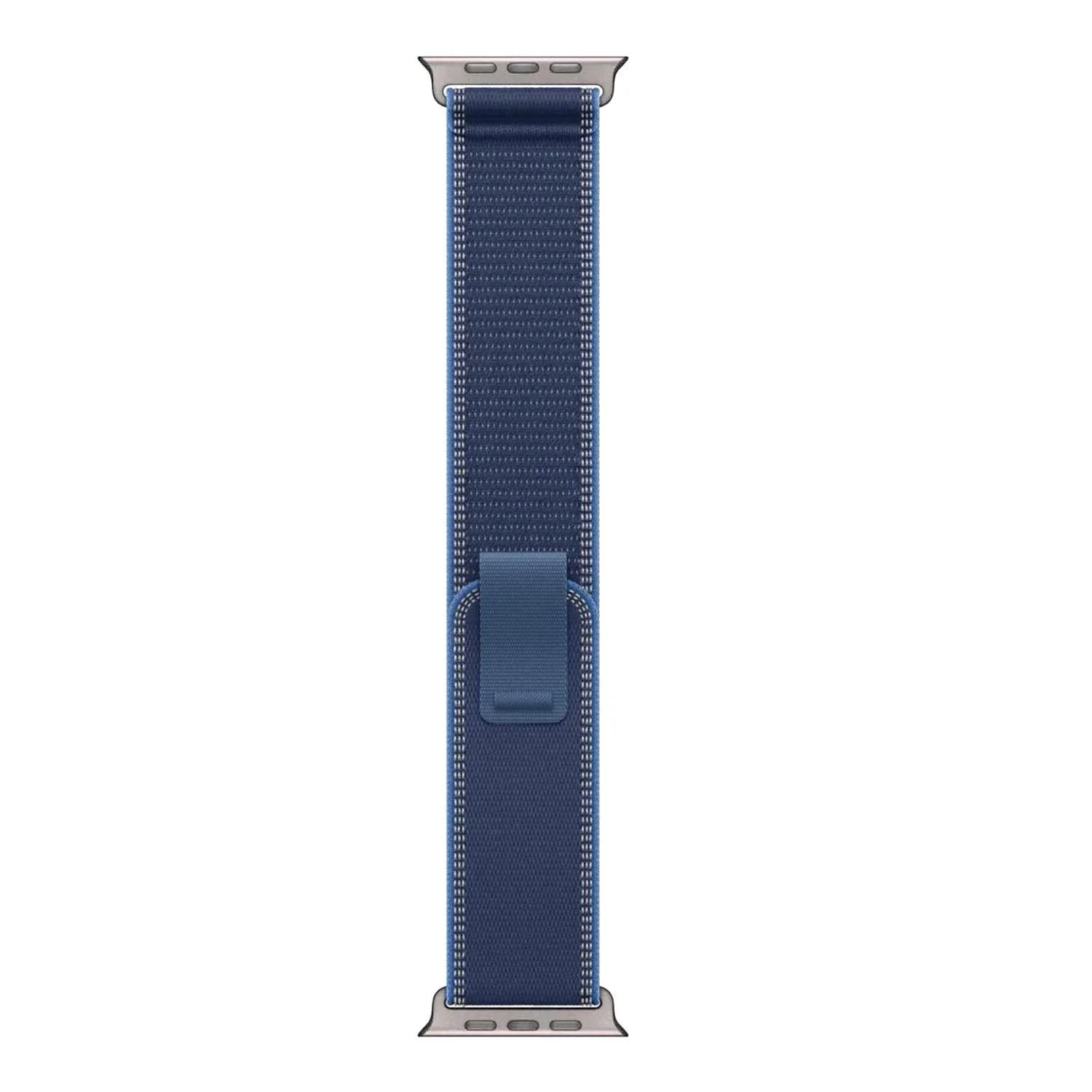 Apple Watch Armband Trail – Nylon – Blau – Hellblau – Silber