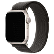 Apple Watch Armband Trail - Nylon - Schwarz Grau