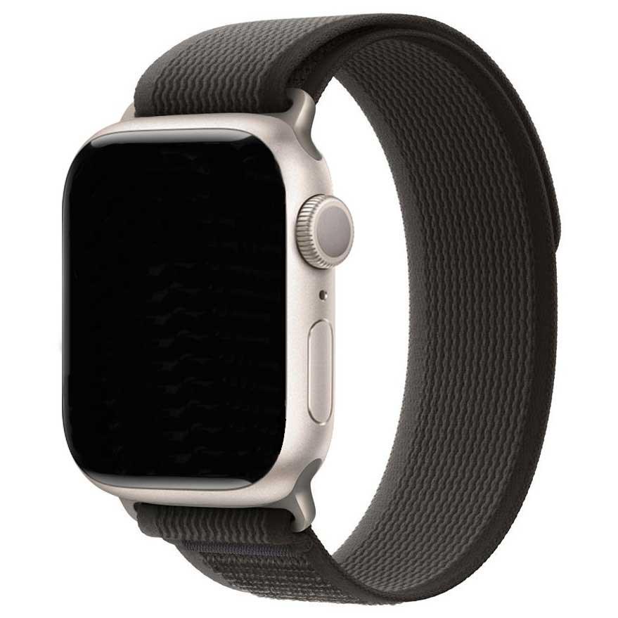 Apple Watch Armband Trail - Nylon - Schwarz Grau