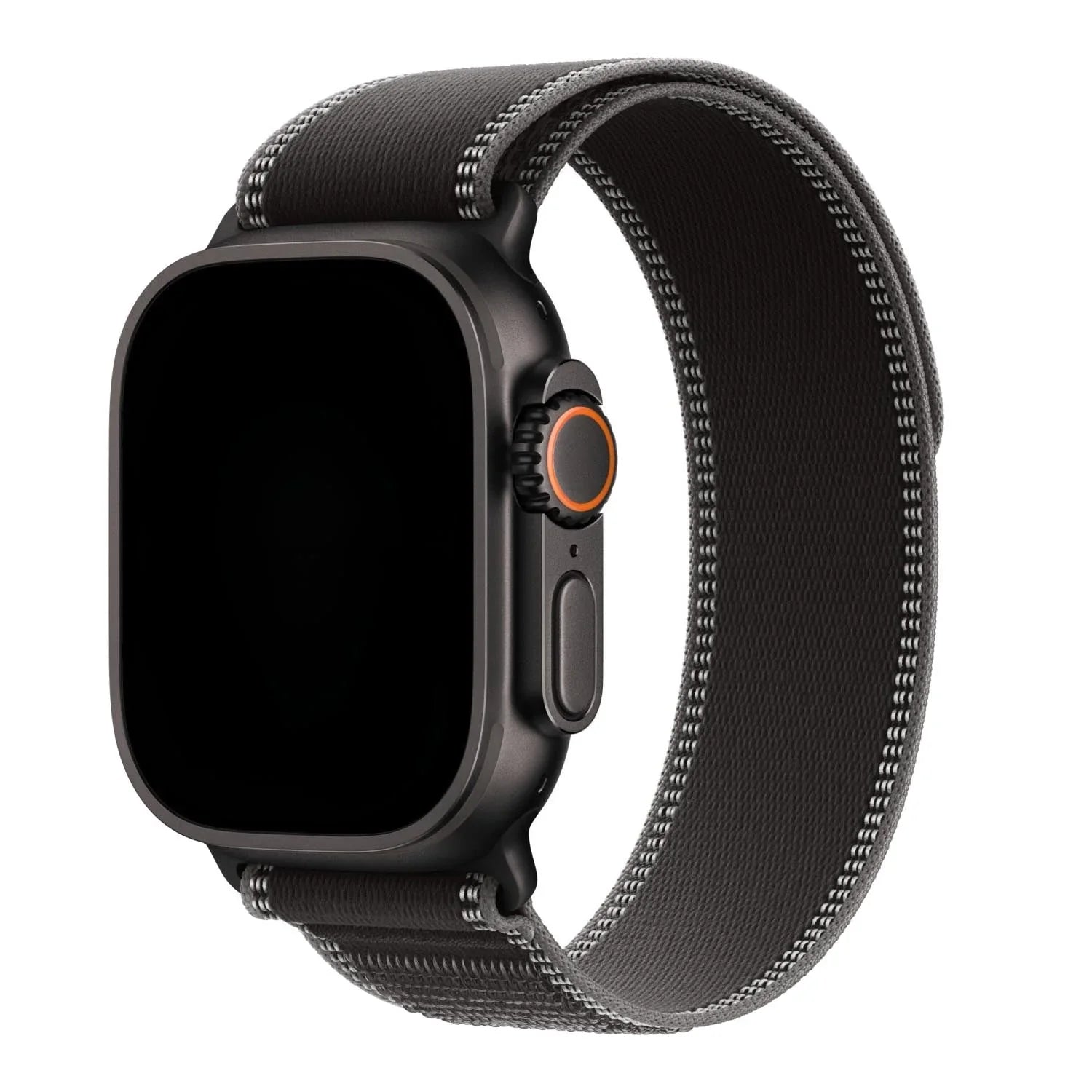 Apple Watch Armband Trail - Nylon - Anthrazit - Schwarz