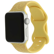 Apple Watch Armband Ibiza - Silikon - Gelb