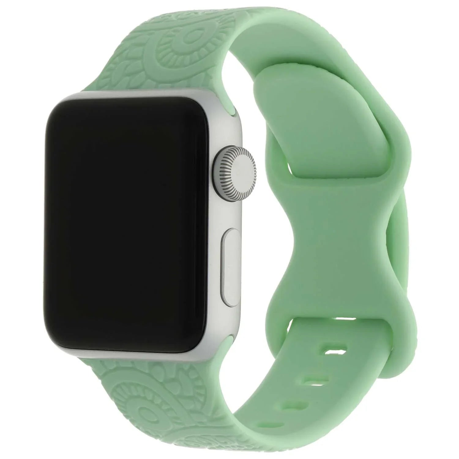 Apple Watch Armband Ibiza - Silikon - Grün
