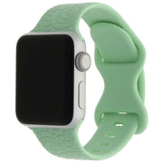 Apple Watch Armband Ibiza - Silikon - Grün