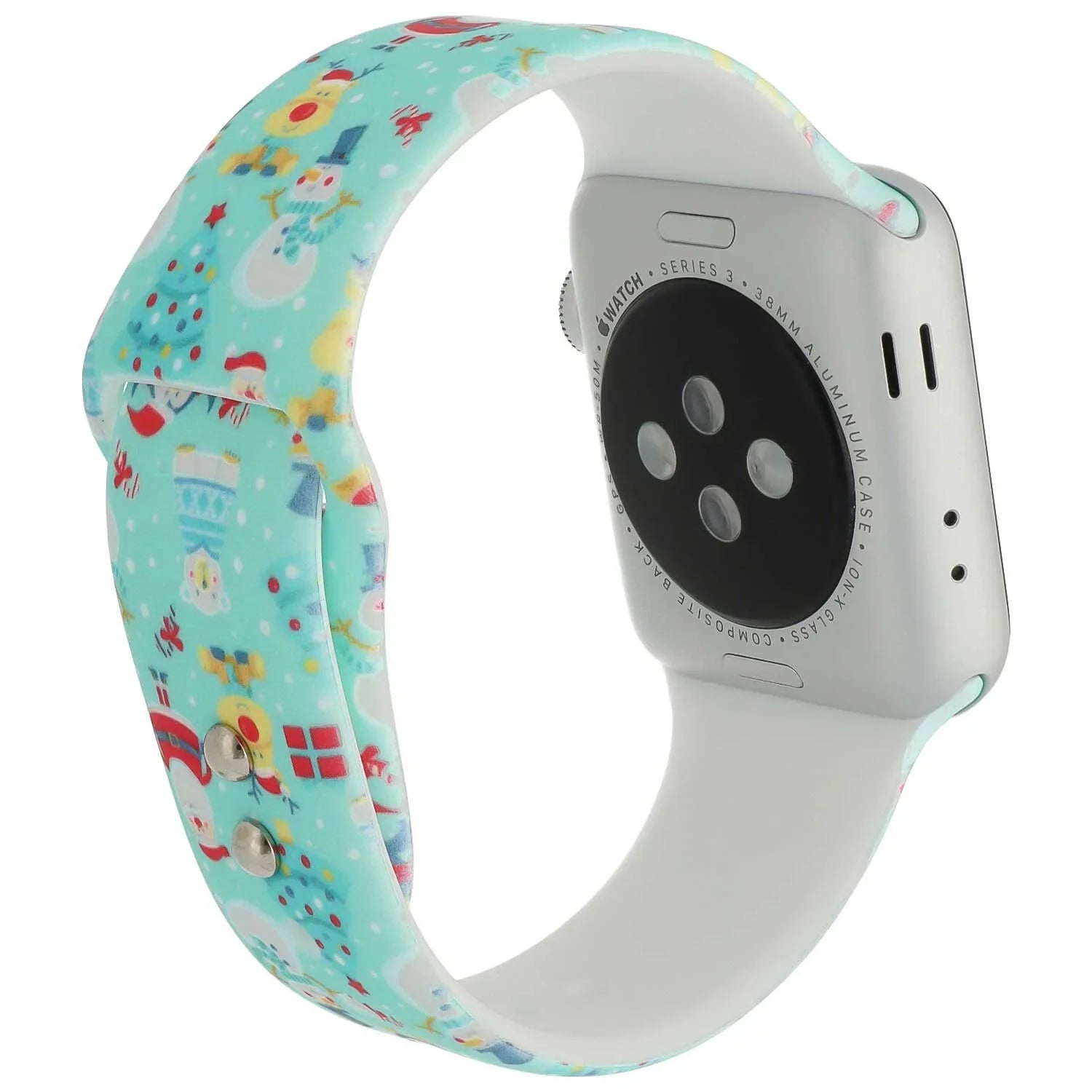 Apple Watch Druckarmband – Silikon – Weihnachten – Grün