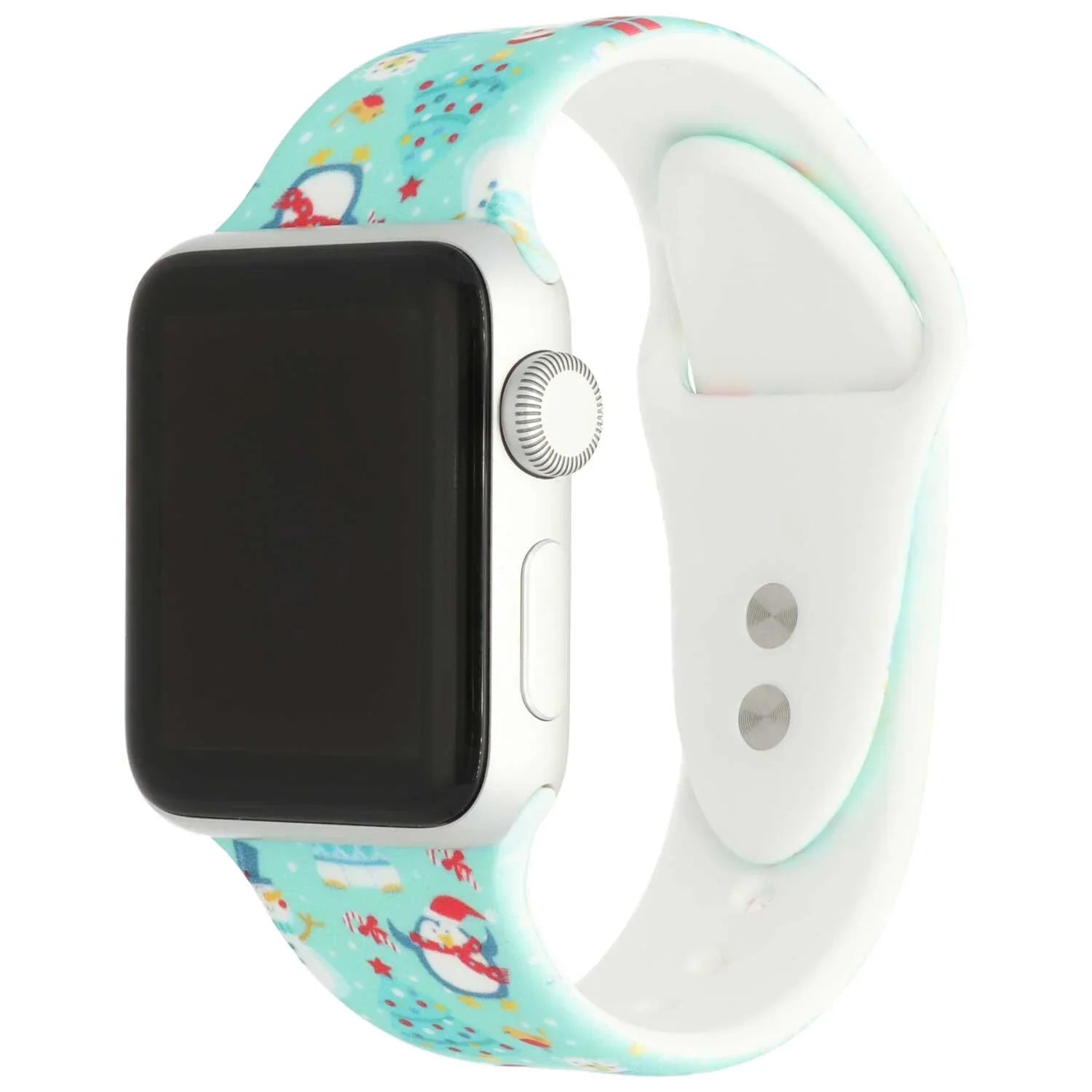 Apple Watch Druckarmband – Silikon – Weihnachten – Grün