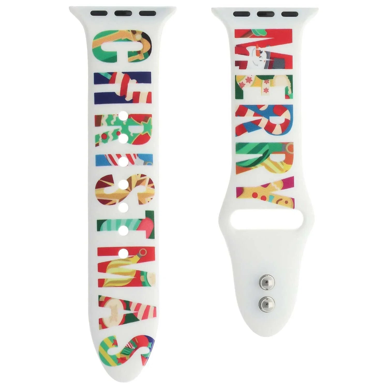 Apple Watch Print-Armband – Silikon – Weihnachten – Merry Christmas