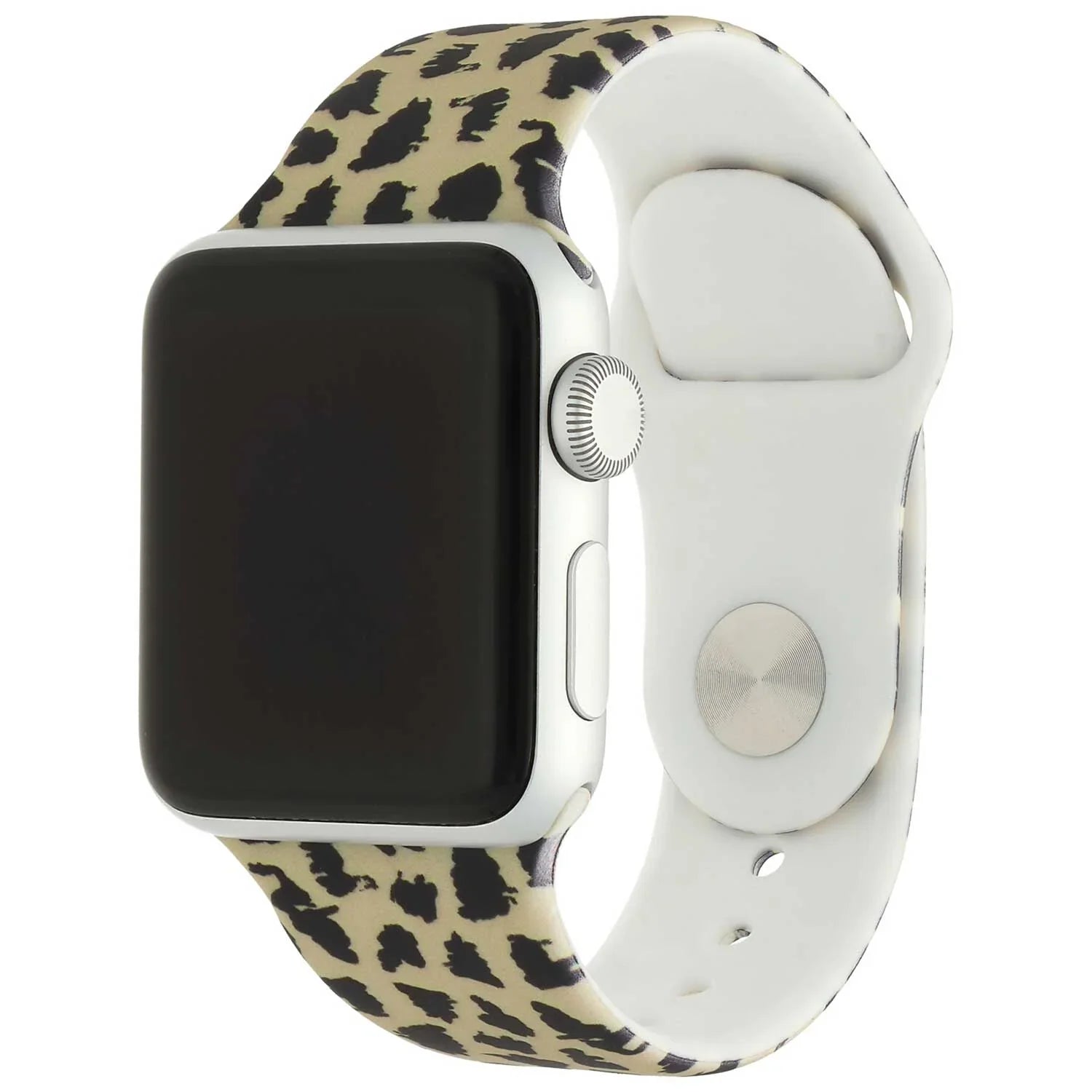 Apple Watch Printarmband – Silikon – Leopard Braun