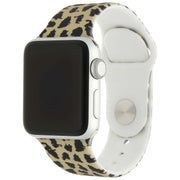 Apple Watch Printarmband – Silikon – Leopard Braun