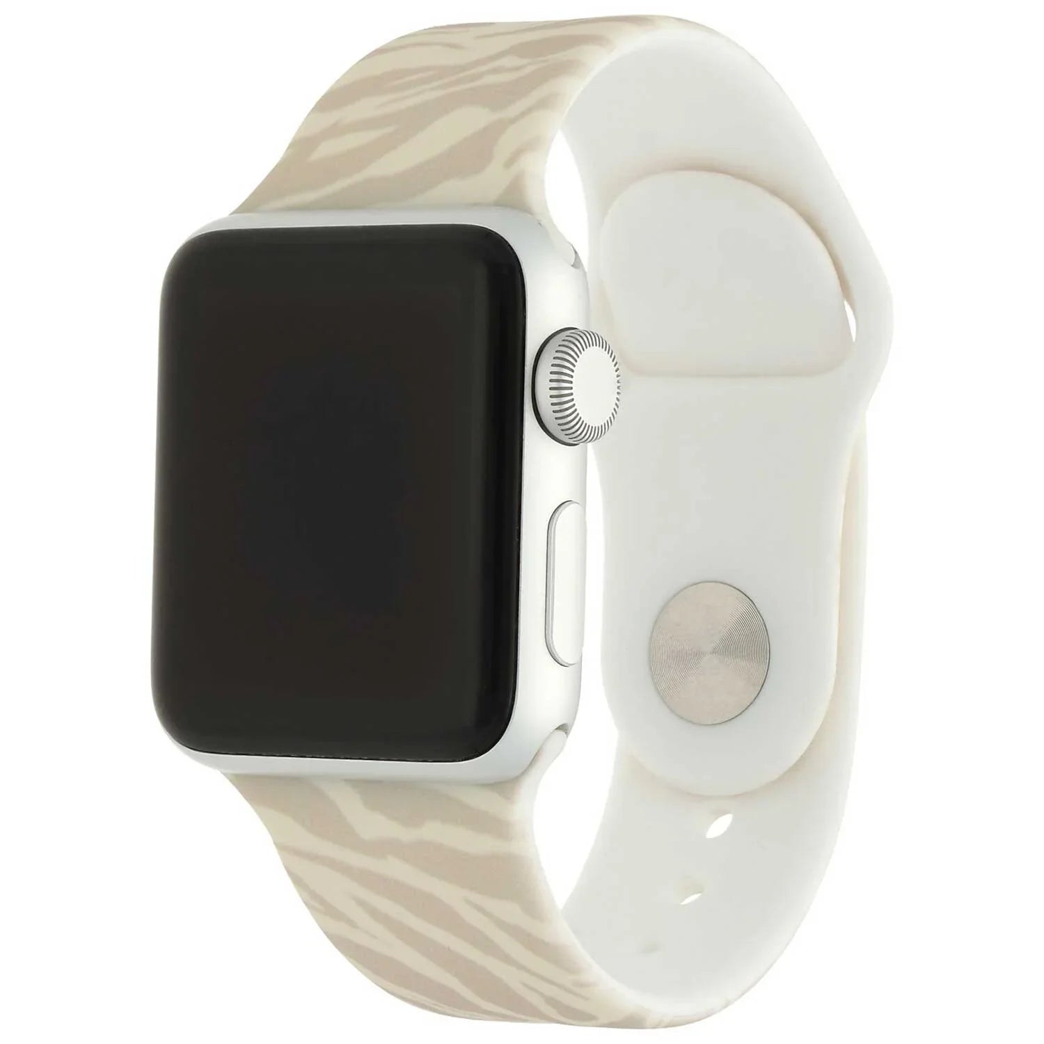 Apple Watch Printarmband – Silikon – Zebra Beige