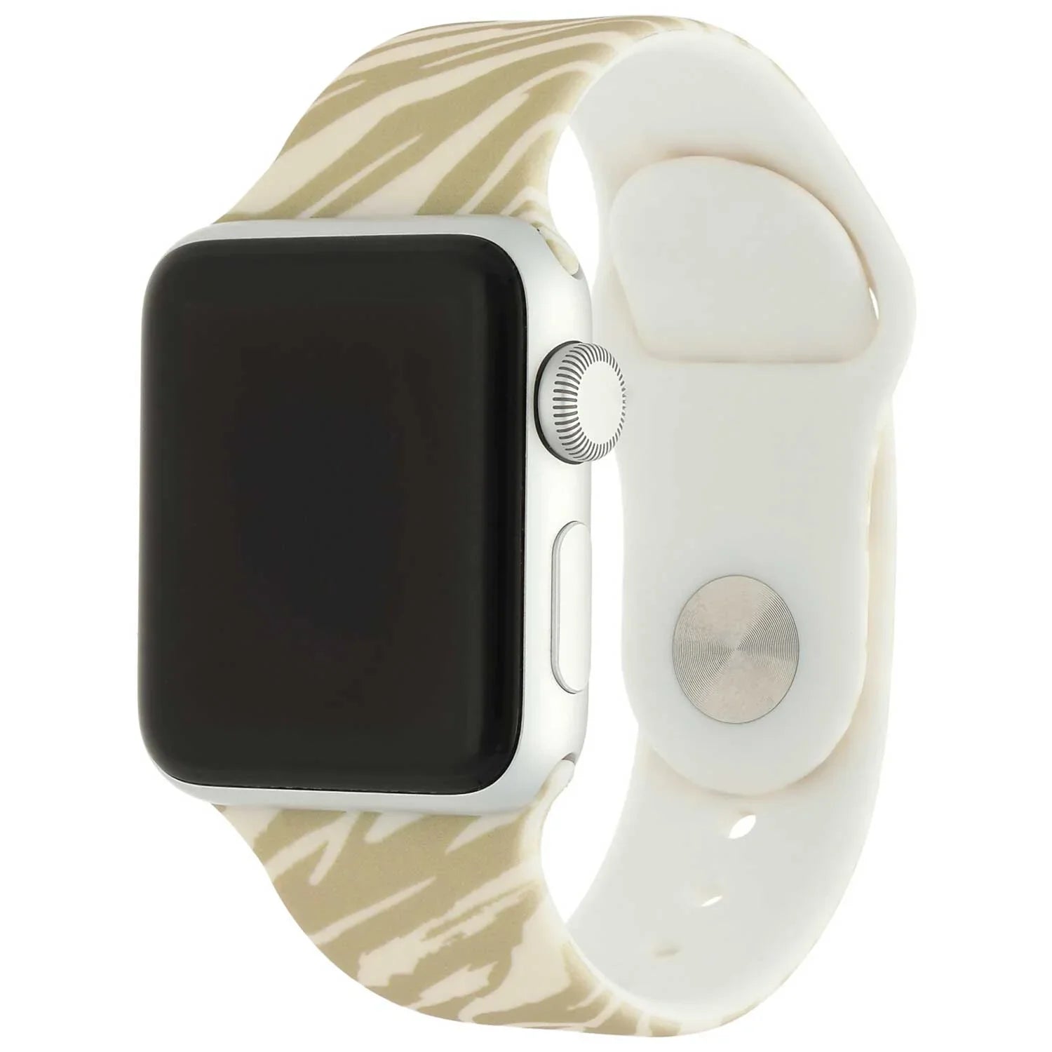 Apple Watch Print Armband – Silikon – Zebra Braun