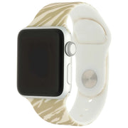 Apple Watch Print Armband – Silikon – Zebra Braun