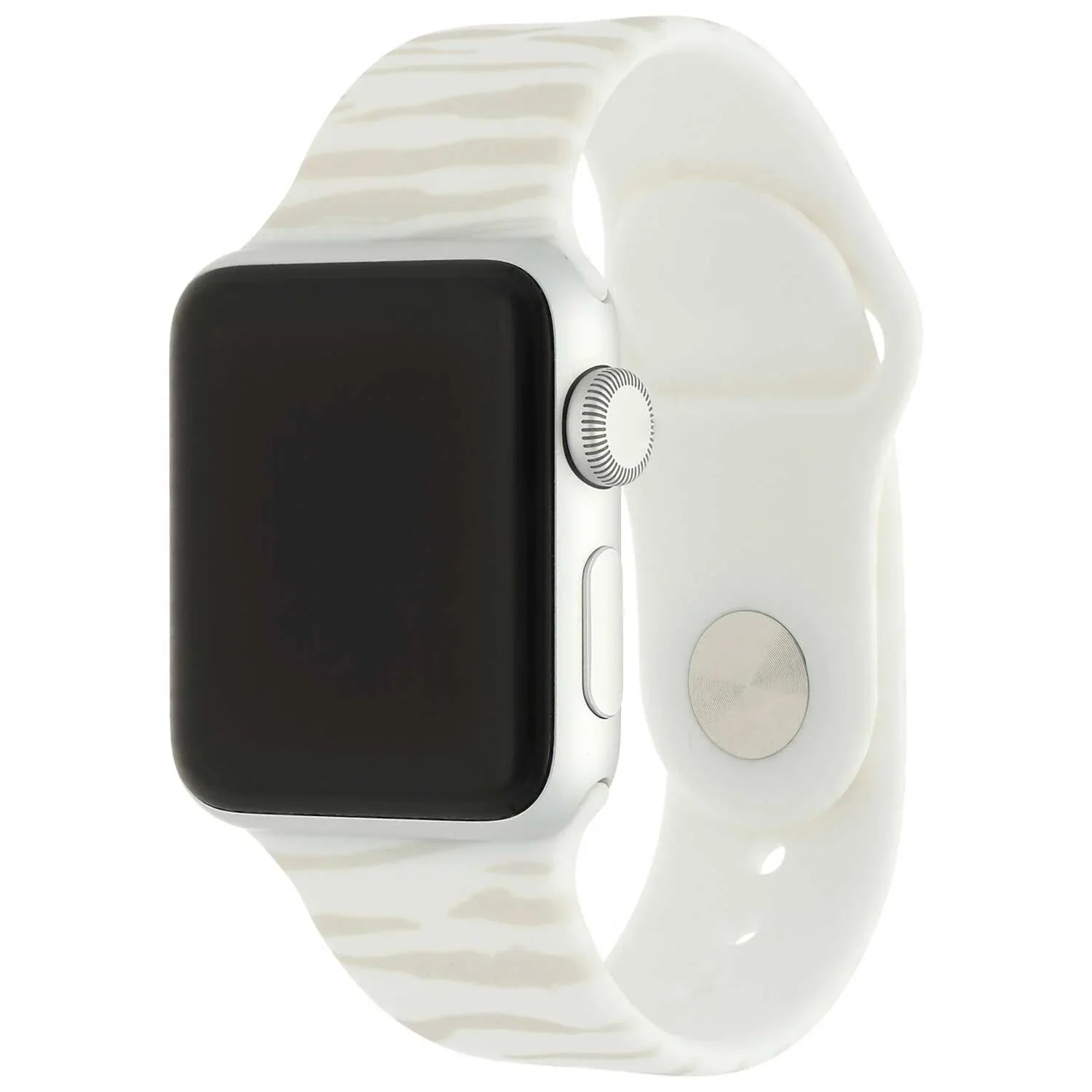 Apple Watch Print-Armband – Silikon – Zebra Starlight