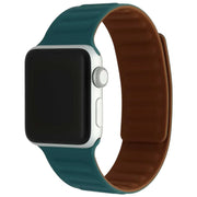 Apple Watch Solo Loop Gerippt - Silikon - Malachitgrün