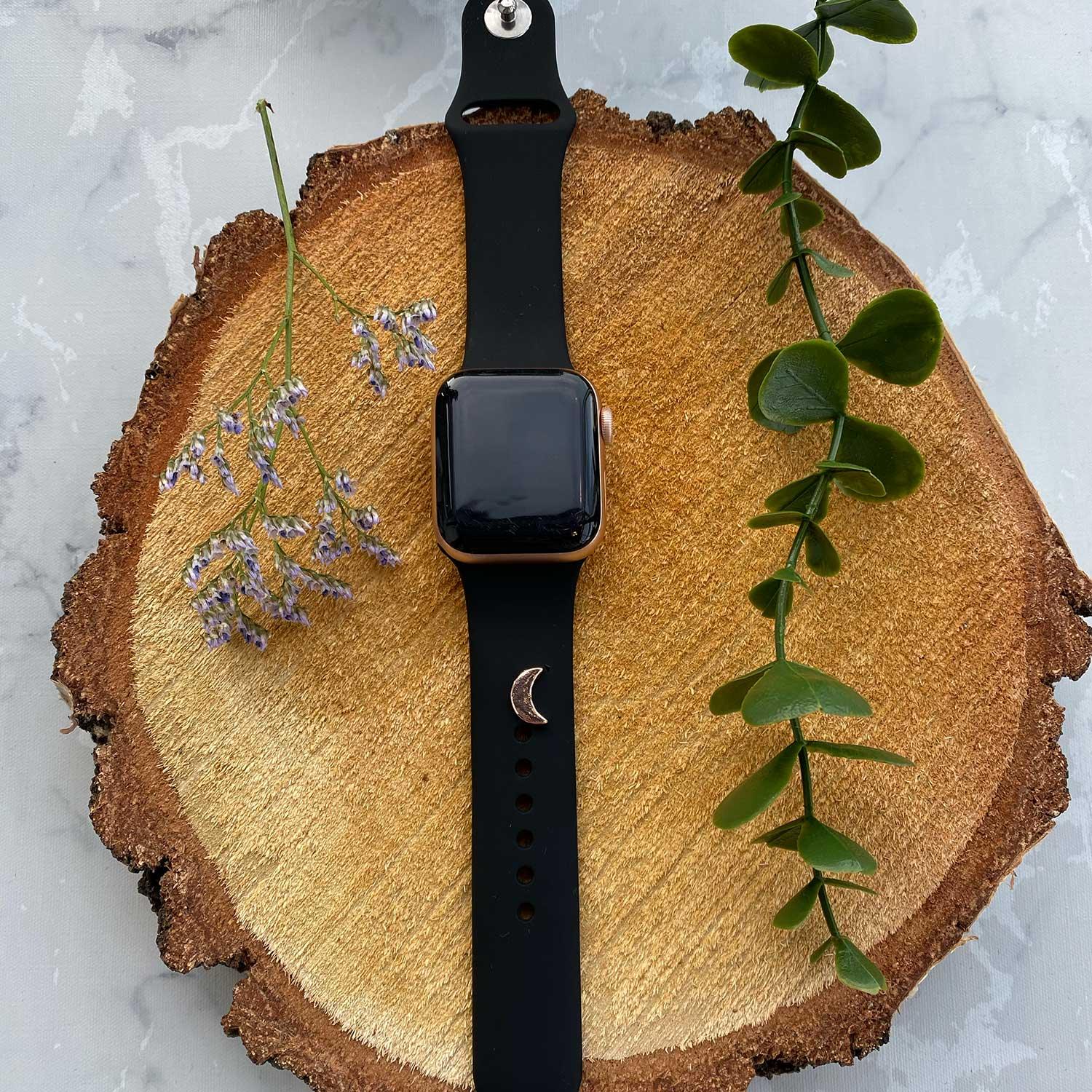 Apple Watch Schmuckstück – Mond Roségold