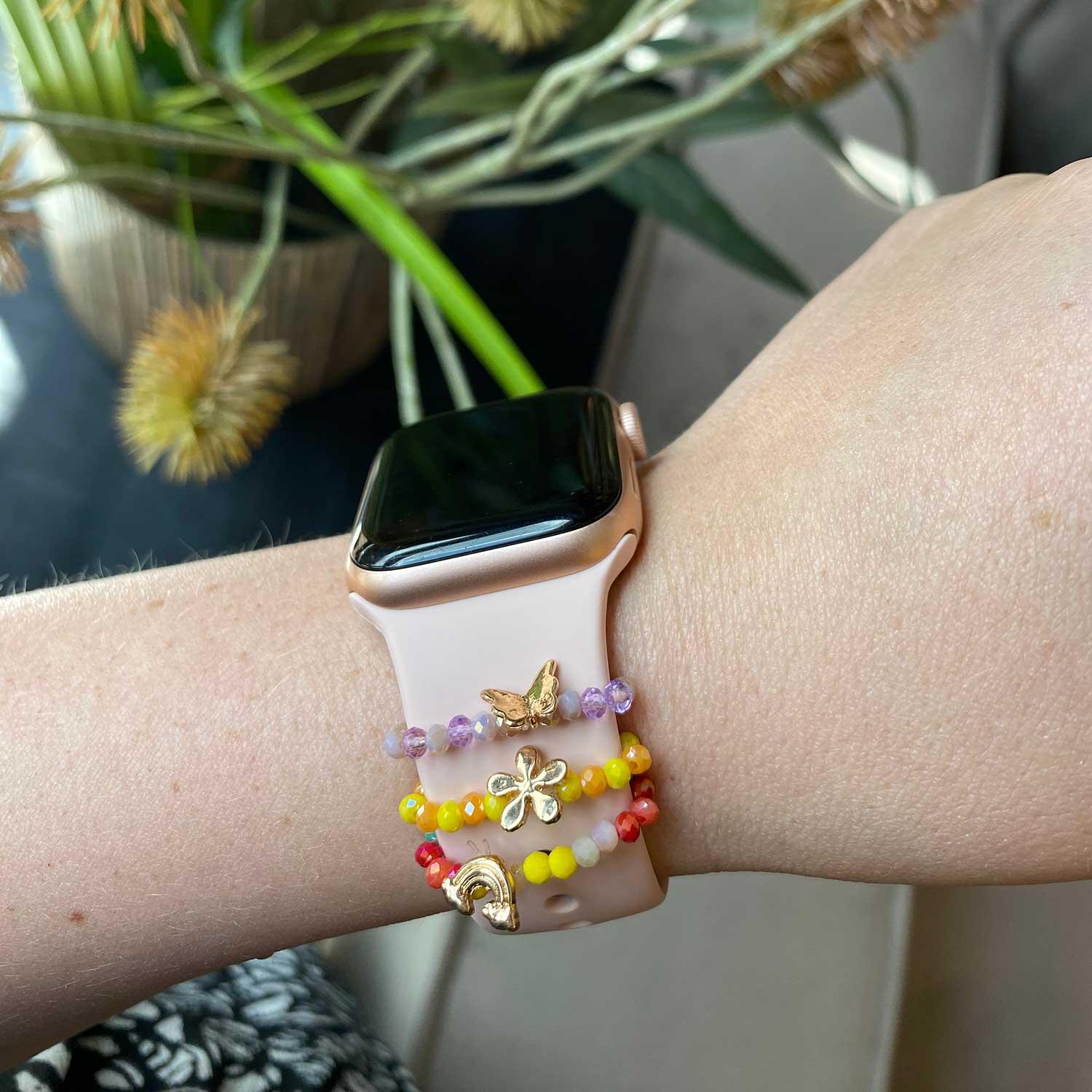 Apple Watch Schmuck - Regenbogen farbenfroh