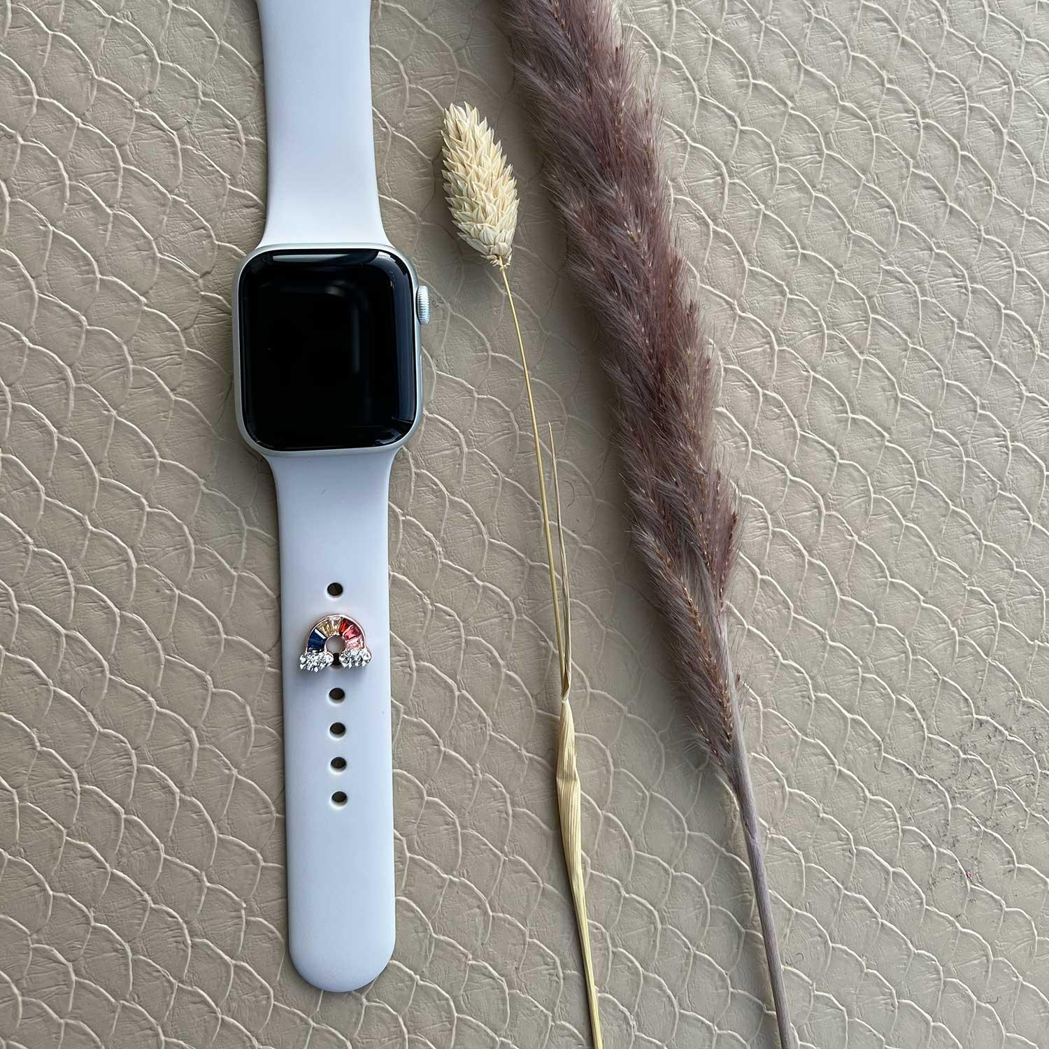 Apple Watch Schmuckarmband - Regenbogen Roségold