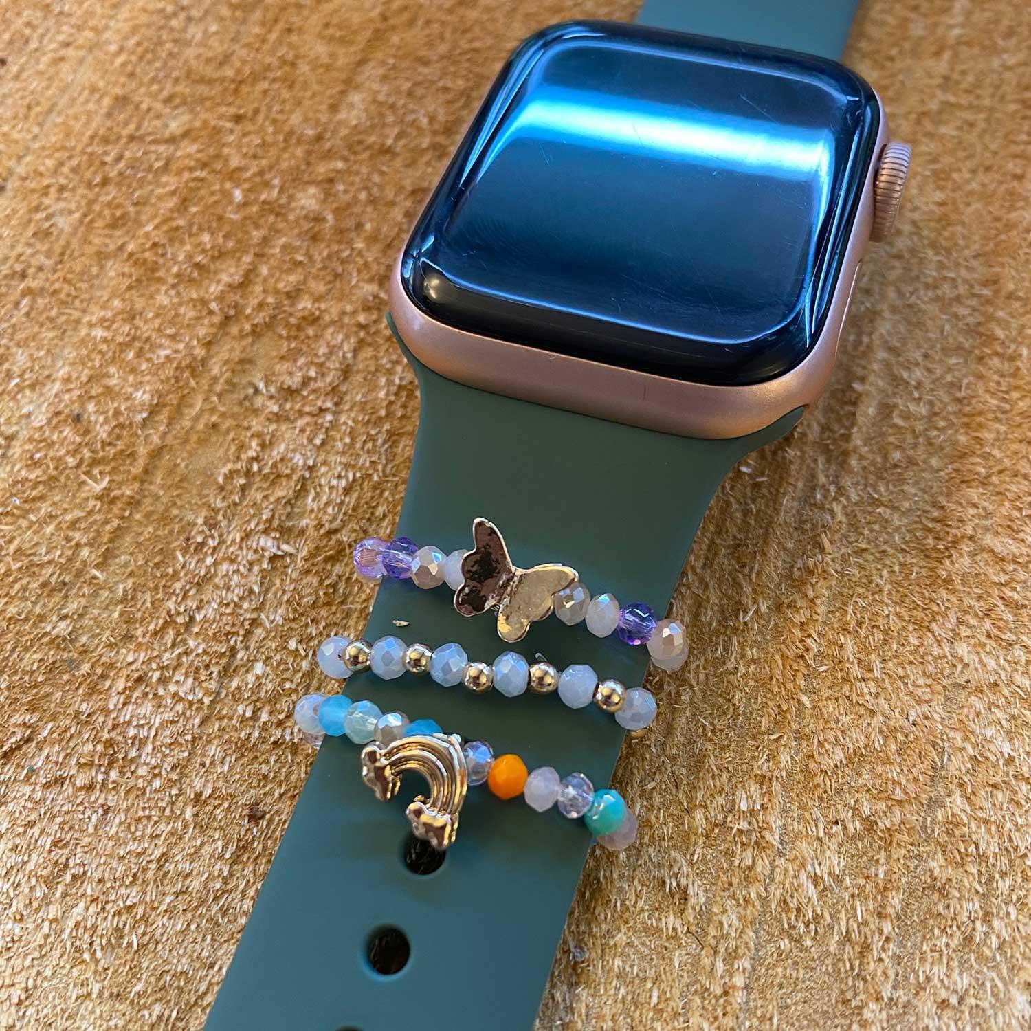 Apple Watch Schmuck - Schmetterling farbenfroh