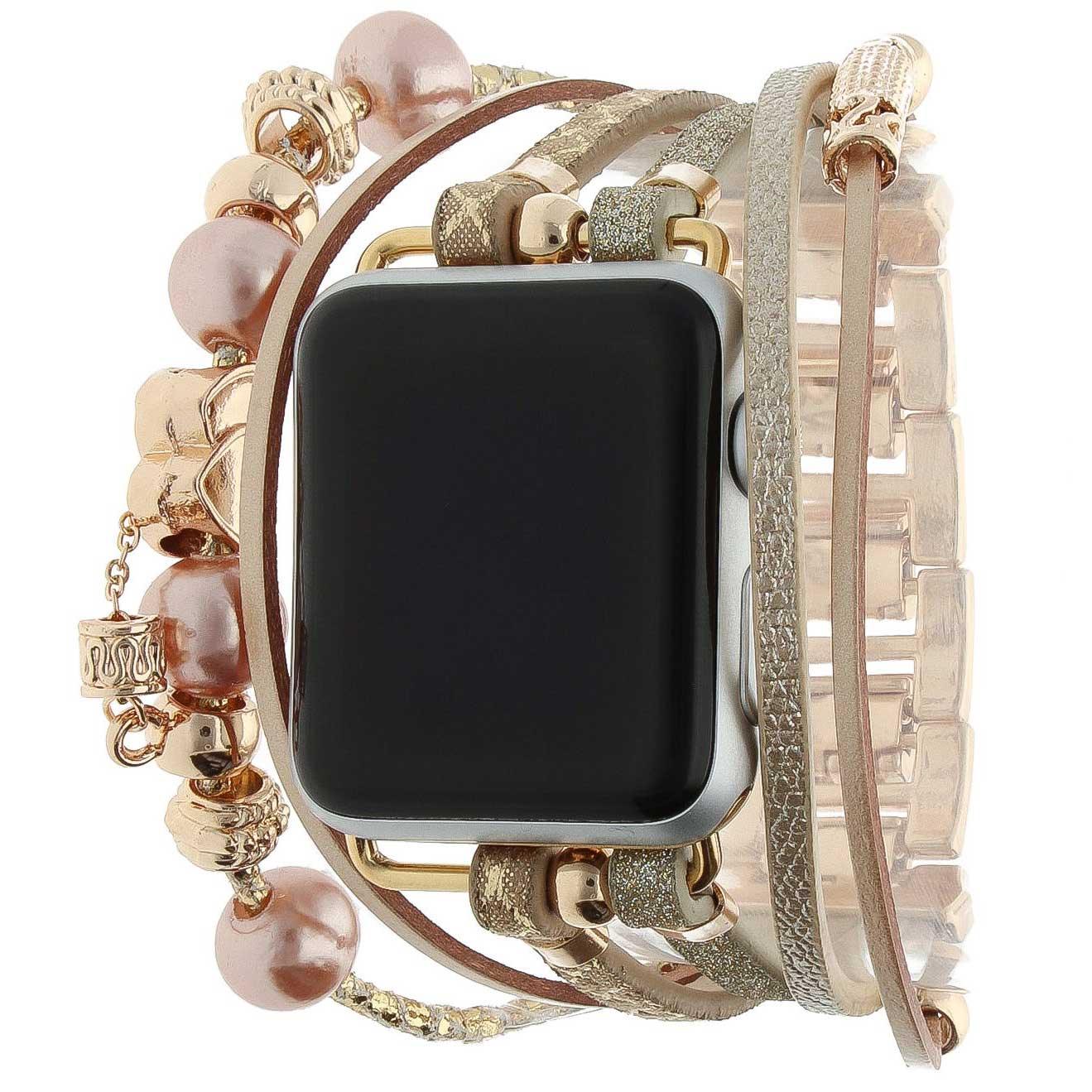 Apple Watch Armband - Schmuckstück - Liz Goldglitzer