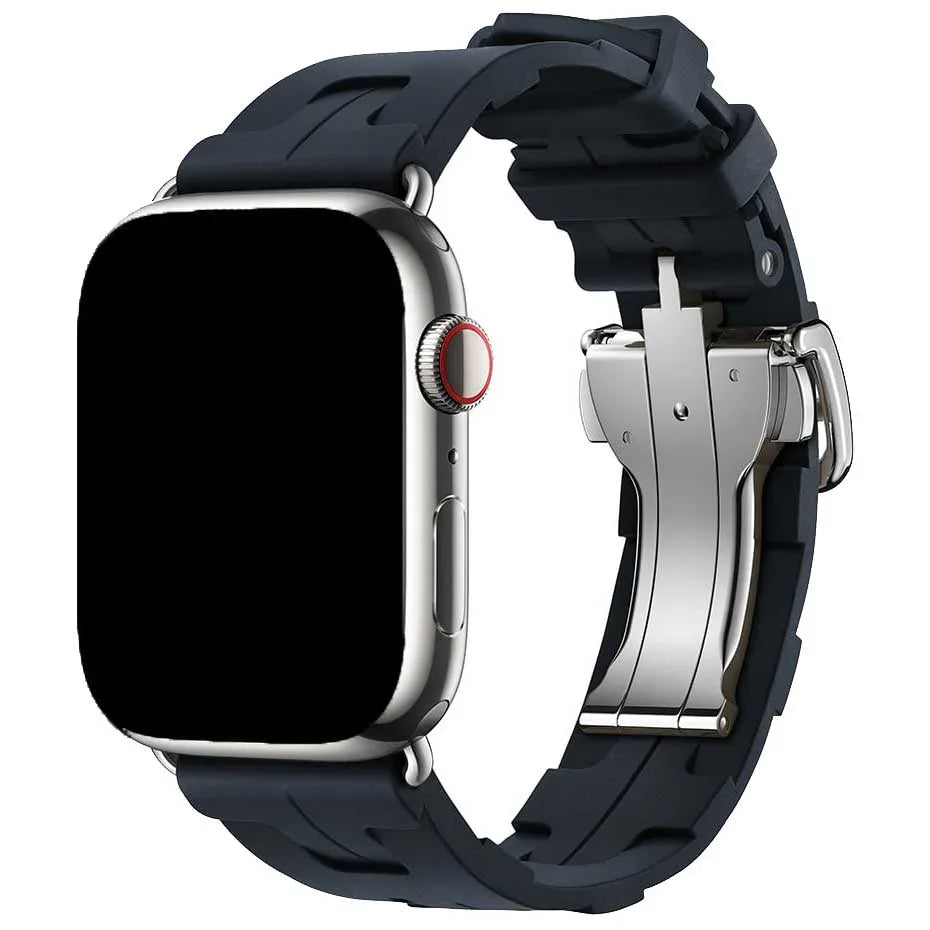 Apple Watch Armband Kilim – Silikon – Mitternacht
