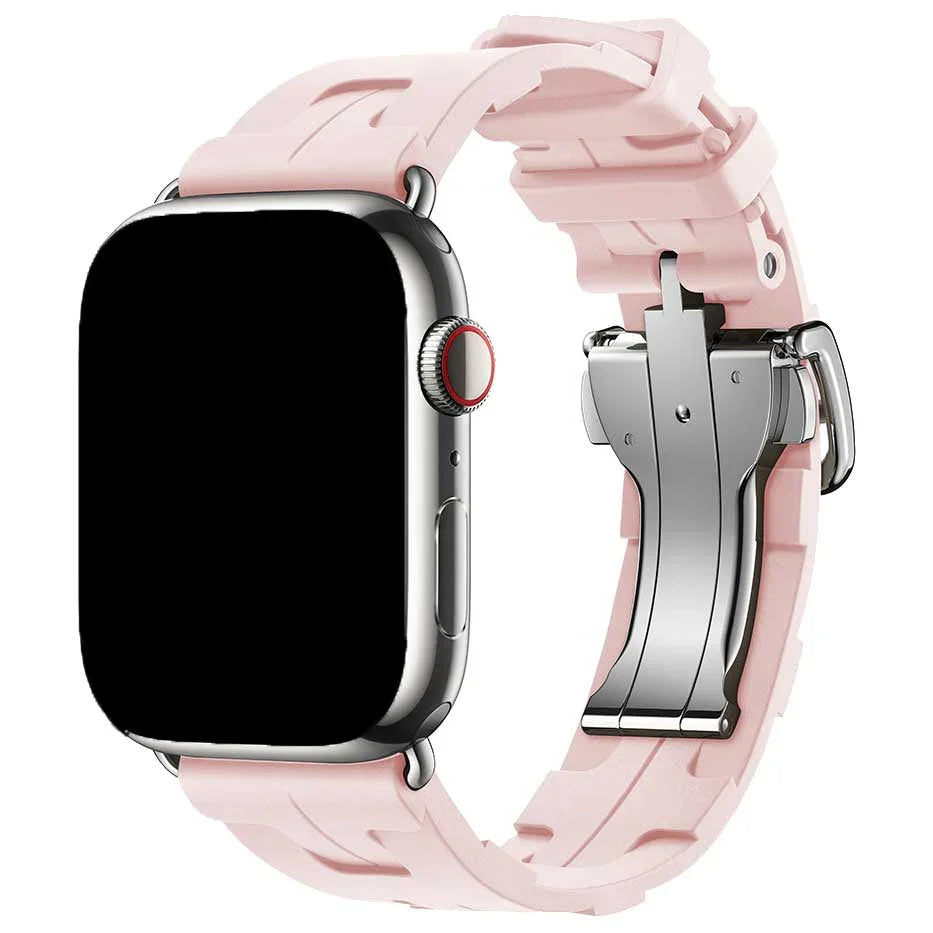 Apple Watch Armband Kilim - Silikon - Rosa