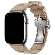 Apple Watch Armband Kilim – Silikon – Walnuss