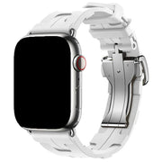 Apple Watch Armband Kilim - Silikon - Weiß