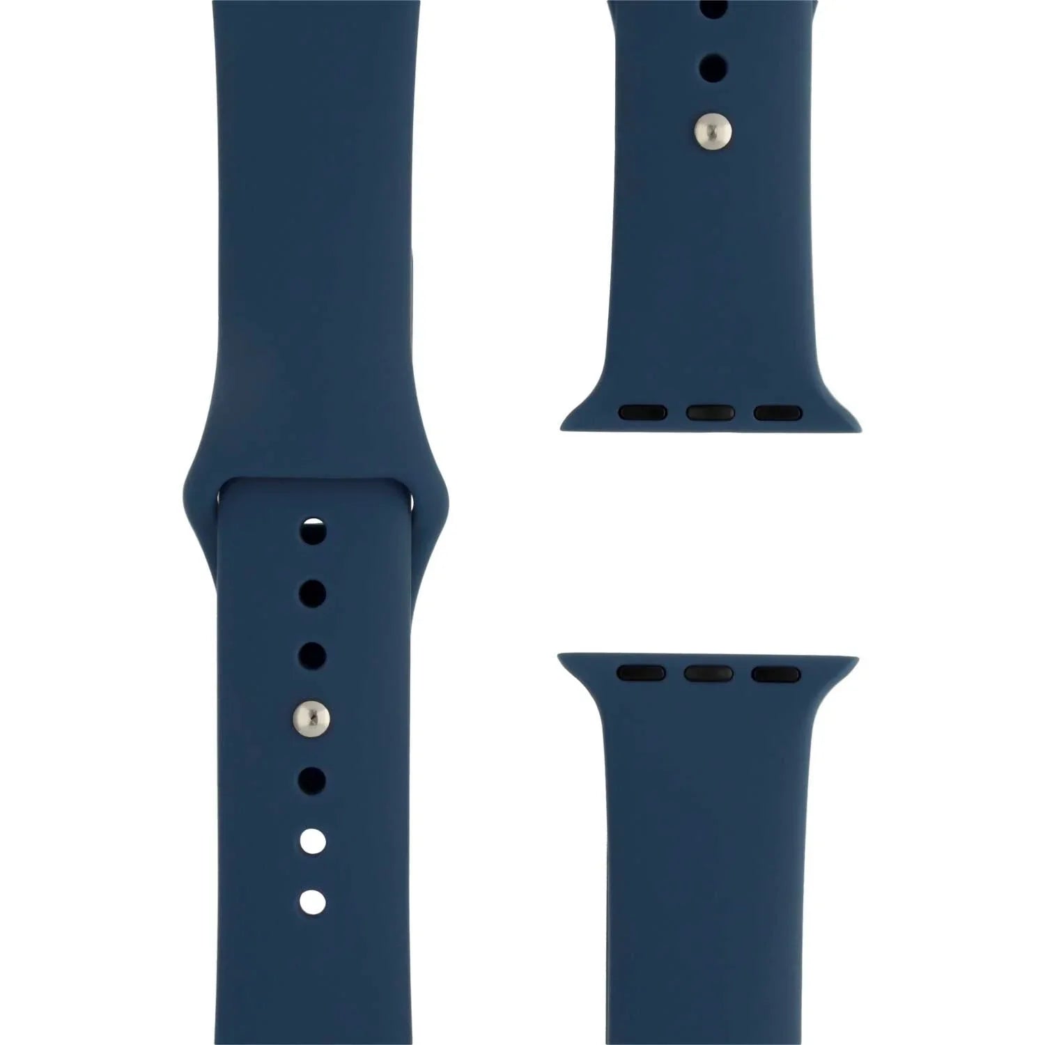 Apple Watch Armband Ovaro - Silikon - Denimblau