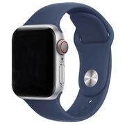 Apple Watch Armband Ovaro - Silikon - Denimblau