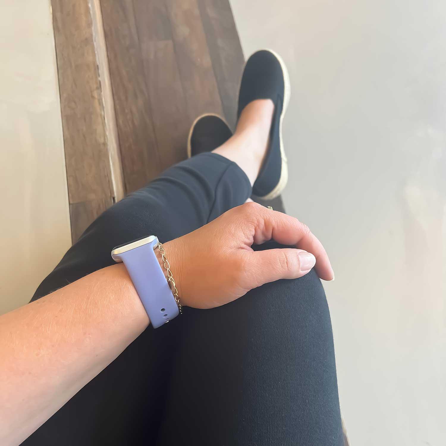Apple Watch Armband - Silikon - Englischer Lavendel